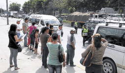 Ponen controles a buses rapiditos en Honduras