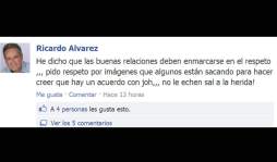 Foto de Juan Orlando Hernández y Ricardo Álvarez causa polémica