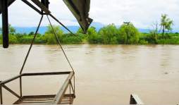Crecida del río Ulúa causa las primeras inundaciones en el Valle de Sula