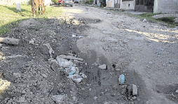 Intransitable permanece la 2 calle de la San Juan