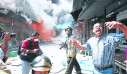 Imágenes de la tragedia: Llanto, dolor e impotencia