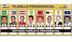 Así quedan candidatos en papeleta para elecciones 2013