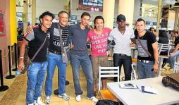 Legionarios llegaron puntuales al llamado