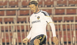 David Beckham causa expectación a su llegada a Honduras