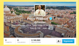 El papa invita a través de Twitter a los jóvenes a la Jornada Mundial de la Juventud