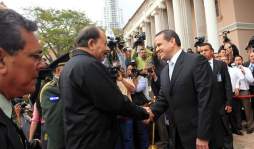 Daniel Ortega y Chinchilla no cruzaron palabra