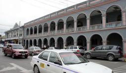 Escoba azul en alcaldía de La Ceiba