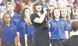 La diosa que deslumbró el Super Bowl