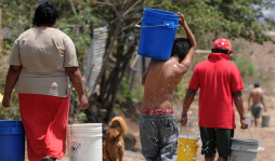 Escasez de agua en Comayagua y La Paz