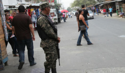 Militares realizan operativos de seguridad en San Pedro Sula