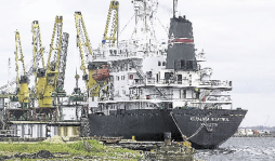 Muelle granelero de Puerto Cortés al tope de capacidad