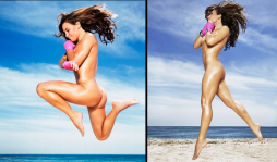 Los cuerpos desnudos del deporte