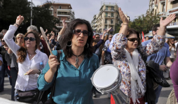Grecia, en huelga de 48 horas contra medidas de austeridad