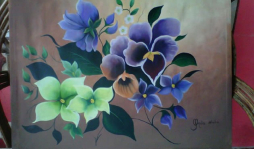 Ledin Onelia Villanueva, una damita de brochas tomar