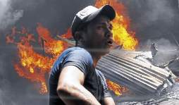 Imágenes de la tragedia: Llanto, dolor e impotencia