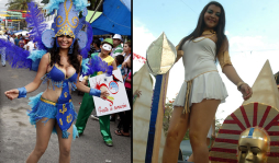 Belleza, coquetería y diversión en Carnaval de La Ceiba