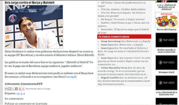 Ibrahimovic: 'Balotelli le pega más el Barça, equipo mediocre, jugador mediocre”