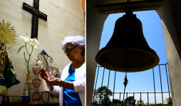 Lleva 60 años vistiendo al Nazareno con las más bellas túnicas