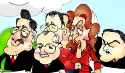 Rojos y no tradicionales juegan a Quién quiere ser presidente