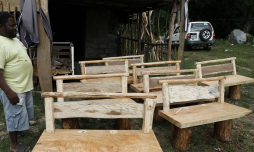 El arte garífuna de Luis