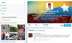 Hackers piratean temporalmente la cuenta de Maduro en Twitter