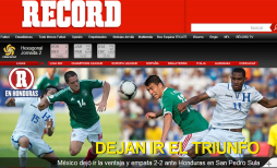 Prensa critica la 'mediocridad' de México por no ganarle a Honduras