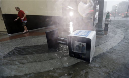 La furia del huracán Isaac en imágenes