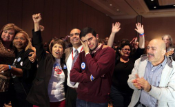 Fotos: Chicago explota de júbilo al conocer la victoria de Obama