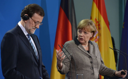 Rajoy dice en Alemania que acusaciones de corrupción son falsas
