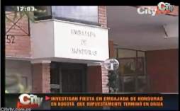 Escándalo por fiesta con prostitutas en embajada de Honduras en Colombia