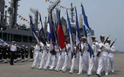 Fragatas taiwanesas arriban a Puerto Cortés, Honduras