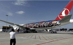 El avión del Barça infestado de ratones