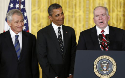 Obama nomina a Hagel a Pentágono y Brennan a CIA