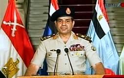 Militares dan golpe de Estado en Egipto