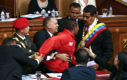 Venezuela: Un hombre interrumpió a Maduro durante su discurso