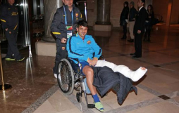 Villa: 'Me voy a recuperar lo antes posible'