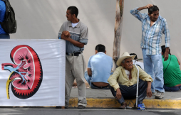 Enfermos renales reclaman tratamiento al Gobierno de Honduras