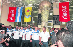 El monumento a los mundialistas hondureños