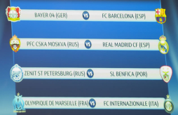 Se sortearon los octavos de final de la Champions League