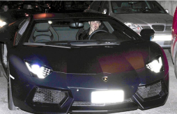 El lujoso Lamborghini deja tirado a Cristiano Ronaldo