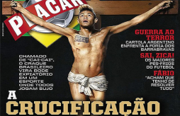 Foto de Neymar 'crucificado' desata polémica en Brasil