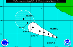 Nace Alvin, la primera tormenta tropical del Pacífico