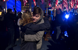 Fotos: Chicago explota de júbilo al conocer la victoria de Obama