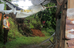 Derrumbe provoca caos en carretera Panamericana