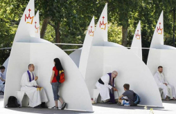 Jóvenes participan en el primer día del JMJ