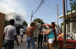 Niña se salva de morir al incendiarse apartamento en La Ceiba