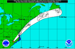 Andrea acelera su avance de camino hacia el noreste de EUA