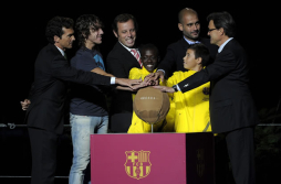El Barça ‎inauguró su nueva casa del fútbol‎