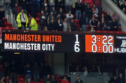 Manchester City logra una goleada histórica en Old Trafford