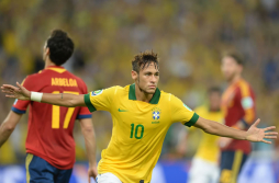 La Brasil de Neymar humilla y cierra el ciclo glorioso de España